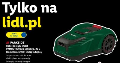 Robot koszący smart PAMRS 1000 A1 z aplikacją, 20 V  promocja w Lidl