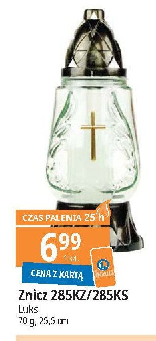 Znicz 285kz 25h Luks promocja