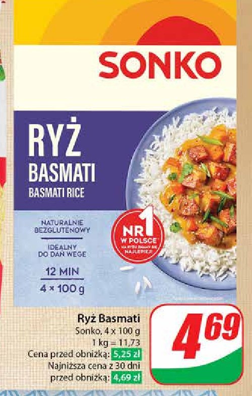 Ryż basmati Sonko promocja