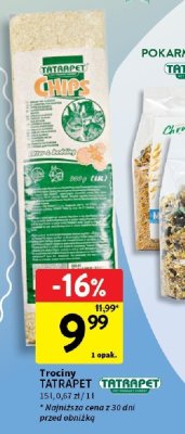 Trociny TATRAPET promocja w Intermarche