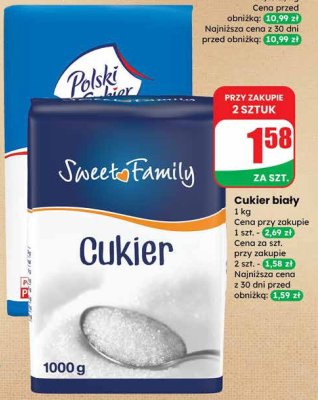 Cukier biały promocja w Dino