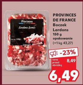 Boczek wędzony lardons Provinces de france promocja w Kaufland