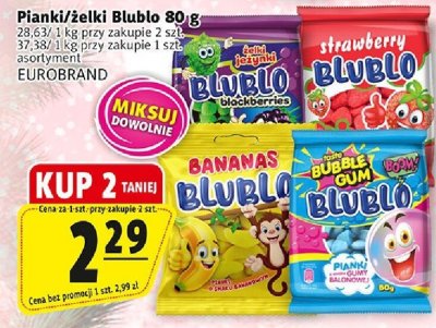 Pianki/żelki Blublo EUROBRAND promocja w Prim Market