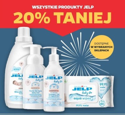 Produkty JELP 20% taniej promocja w Netto