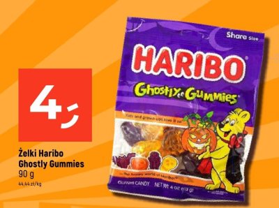 Żelki Haribo Ghostly Gummies promocja