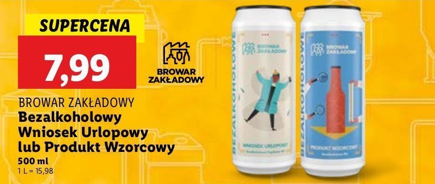 Piwo Browar zakładowy produkt wzorcowy promocja