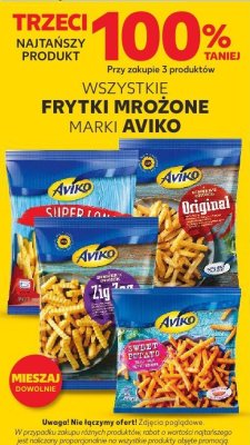 Frytki mrożone różne rodzaje promocja w Kaufland