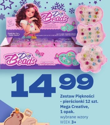 Zestaw piękności pierścionki Mega Creative promocja w Twój Market