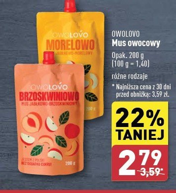 Mus morelowo Owolovo promocja