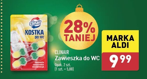 Kostka do wc Clinair promocja