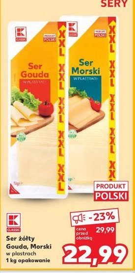 Ser gouda K-classic promocja