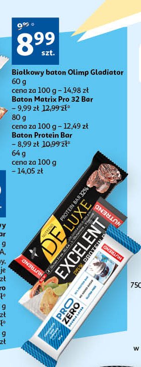 Baton energetyczny caramel Olimp sport nutrition matrix pro promocja