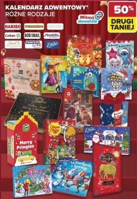 Kalendarz adwentowy różne rodzaje promocja w Carrefour
