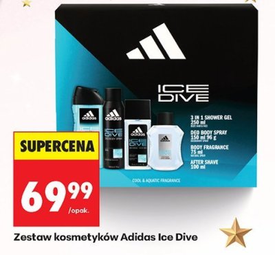Zestaw kosmetyków Adidas Ice Dive promocja w Biedronka