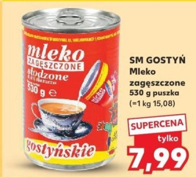 Mleko zagęszczone promocja w Kaufland
