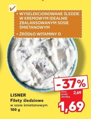 Filety śledziowe w sosie śmietanowym promocja w Kaufland