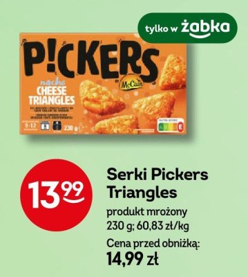 Serki Pickers Triangles produkt mrożony promocja w Żabka