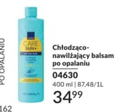 Balsam chłodząco-nawilżający po opalaniu promocja w AVON