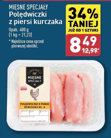 Polędwiczki z kurczaka Mięsne specjały zawsze świeże (aldi) promocja