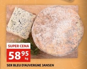 Ser bleu d'auvergne Jansen promocja