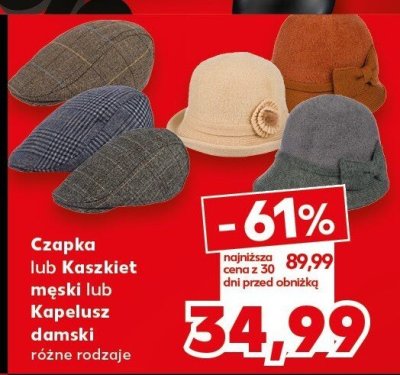 Czapka promocja w Kaufland