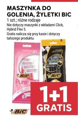 Maszynka do golenia, żyletki Bic promocja w Stokrotka