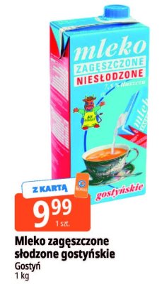 Mleko zagęszczone promocja w Leclerc