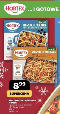 Warzywa do zapiekania - frytki warzywne Hortex promocja w Netto