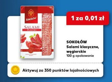 Salami węgierskie Sokołów promocja