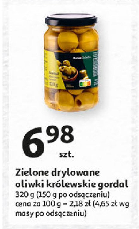 Oliwki zielone drylowane AUCHAN COLLECTION promocja w Auchan