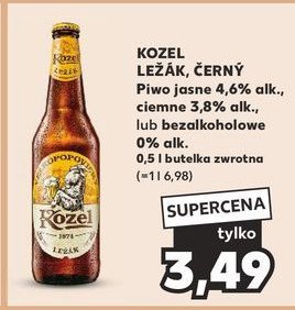 Piwo Kozel 0% promocja w Kaufland