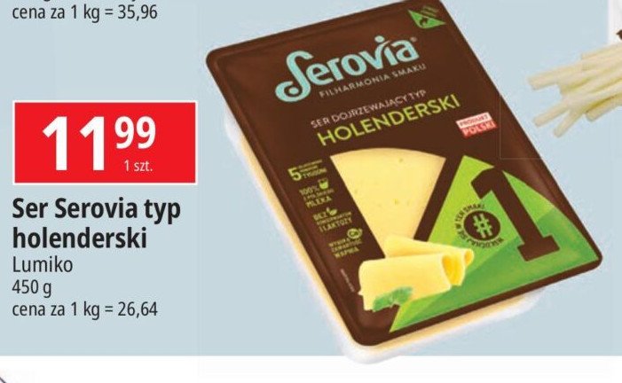 Ser holenderski plastry Serovia promocja