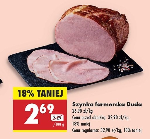 Szynka farmerska Silesia duda promocja w Biedronka