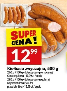 Kiełbasa zwyczajna promocja w Twój Market