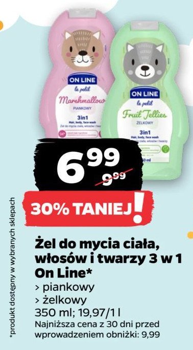 Żel pod prysznic 3w1 marshmallow On line le petit promocja