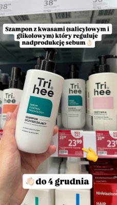 Szampon oczyszczający Sebum Control Trichology promocja w Rossmann
