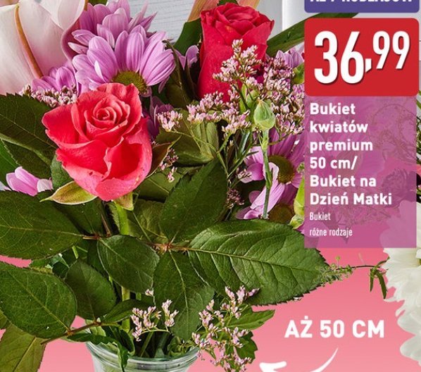 Bukiet na dzień mamy promocja w Aldi