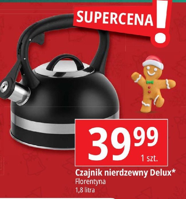 Czajnik delux 1.8 l Florina (florentyna) promocja