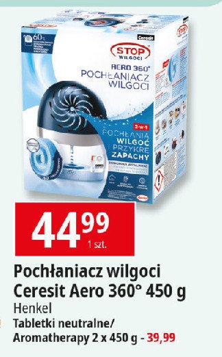 Pochłaniacz wilgoci aero 360 łazienkowy Ceresit promocja