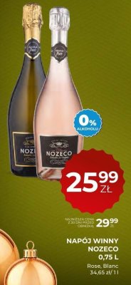 Napój winny NOZECO 0,75 L Rose, Blanc promocja w Duży Ben