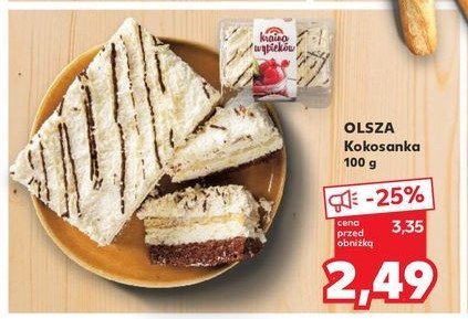 Ciasto kokosanka Olsza promocja