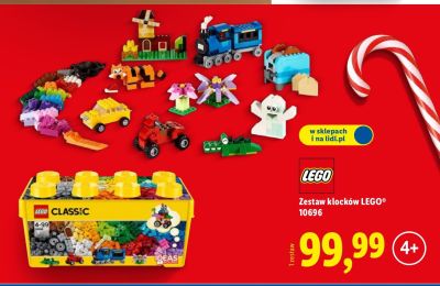 Zestaw klocków LEGO Classic 10696 promocja w Lidl