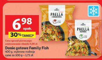 Danie gotowe Family Fish Paella promocja w Auchan