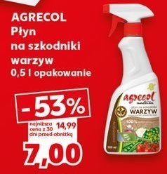 Płyn na szkodniki warzyw Agrecol promocja