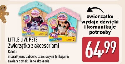 Zabawka LITTLE LIVE PETS Zwierzątko z akcesoriami promocja w Aldi