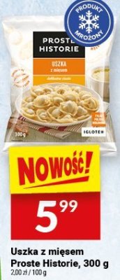 Uszka z mięsem Proste Historie, 300 g promocja w Twój Market