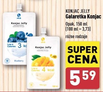 Galaretka jagoda Konjac jelly promocja