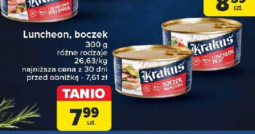 Boczek wieprzowy Krakus animex promocja