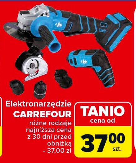 Szlifierka katowa Carrefour promocja