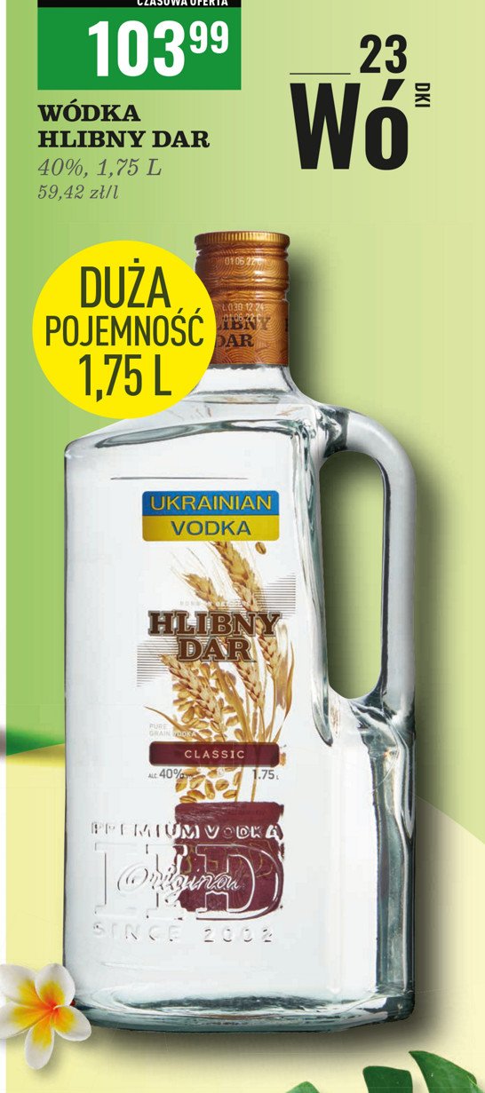 Wódka Hlebniy dar promocja